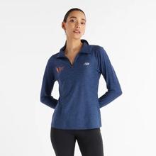 Women's NYC Marathon Space Dye Quarter Zip