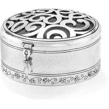 Skribbel Round Trinket Box by Brighton in Durham NC