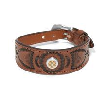 Mosaic Two Tone Bandit Bracelet by Brighton
