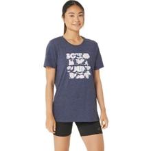 WOMEN'S HIBISCUS SLOGAN CREW