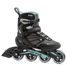 Zetrablade Women's Adult Fitness Inline Skate, Black And Light Blue by Rollerblade in Rancho Cucamonga CA