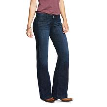 Women's Trouser Mid Rise Stretch Stargazer Wide Leg Jean