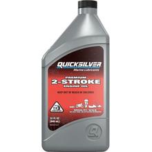 Quicksilver 858021Q01 Premium 2-Cycle TC-W3 Oil, Outboards, PWC, Snowmobiles, Motorcycles and Chainsaws, 1 Qt. by Mercury Marine in Tupelo MS