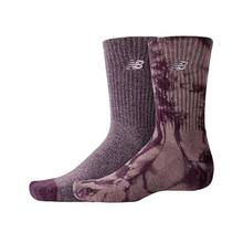 Unisex Lifestyle Tie Dye Midcalf Socks 2 Pack by New Balance in Glenwood Springs CO