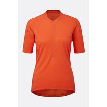 Women's Cindercrino Zip Tee by Rab