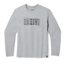 Colliding Clouds Graphic Long Sleeve Tee by Smartwool