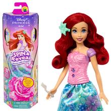 Disney Princess Spin & Reveal Ariel Fashion Doll & Accessories With 11 Surprises by Mattel