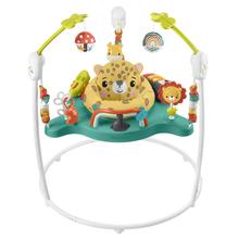 Fisher-Price Jumperoo Baby Activity Center With Lights And Sounds, Leaping Leopard
