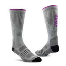 Women's High Performance Crew Tek Work Sock 2 Pair Pack by Ariat in Concord NC