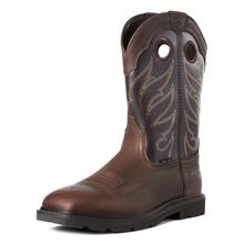 Men's Groundwork Wide Square Toe Steel Toe Work Boot by Ariat