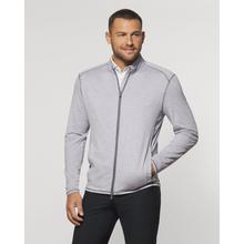 Men's Cade Performance Heathered Knit Jacket by Johnnie-O