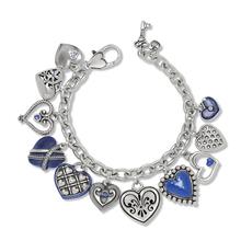 One Heart Link Charm Bracelet by Brighton