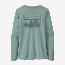 Women's L/S Cap Cool Daily Graphic Shirt by Patagonia