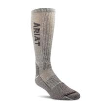 Lightweight Merino Wool Blend Mid Calf Steel Toe Work Sock 2 Pair Pack by Ariat in Durham NC