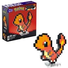 Mega Pokemon Charmander Building Toy Kit (349 Pieces) Retro Set For Collectors