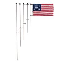 Taylor Made Flag Pole with Charlevoix Flag Clips 3/4" diameter 24" flag staff by LIPPERT in Appleton WI