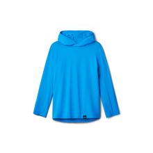 Kids' Hooded Ultra Lightweight Sunshirt Blue M by YETI