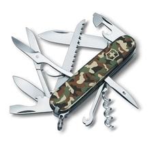 Huntsman Victorinox pocket knife (Green, 4 in) by Victorinox in Harrisonburg VA