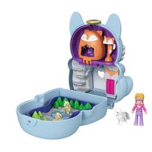 Polly Pocket Flip & Find Fox Compact by Mattel