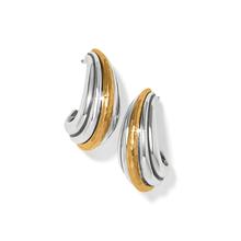 Ferrara Deco Large Hoop Earrings by Brighton