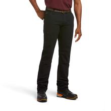 Men's Rebar M4 Low Rise DuraStretch Made Tough Double Front Stackable Straight Leg Pant by Ariat in Purcell OK