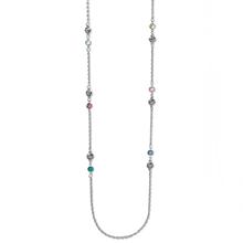 Elora Gems Drops Long Necklace