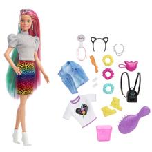 Barbie Leopard Rainbow Hair Doll by Mattel