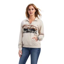 Women's REAL Scenic 1/2 Zip Sweatshirt