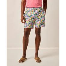 Mens The Half Elastic 7" Surf Shorts by Johnnie-O