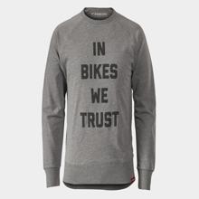 In Bikes We Trust Crewneck Sweatshirt by Trek in Alamosa CO