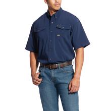 Men's Rebar Made Tough VentTEK DuraStretch Work Shirt by Ariat