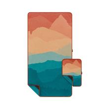 Everywhere Towel Travel Set  -  Rocky Mountain Sunset Fade by Rumpl in Huntington Beach CA