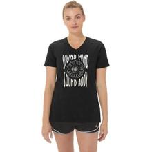 Women's Sunflower Slogan V-Neck by ASICS