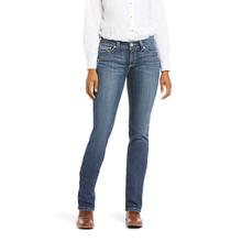 Women's R.E.A.L. Mid Rise Arrow Gianna Straight Jean by Ariat in Durham NC