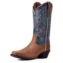 Women's Round Up Square Toe Western Boot