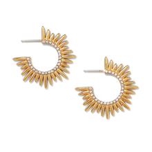 Solara Hoop Earrings by Brighton