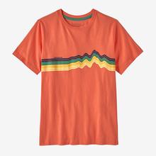 Kid's Ridge Rise Stripe T-Shirt by Patagonia