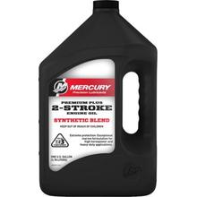 858027K01 Premium Plus TC-W3 2-Stroke Marine Engine Oil Synthetic Blend for Outboards - 1 Gallon by Mercury Marine in Frederic WI