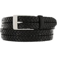 New Milan Woven Silver Belt by Brighton