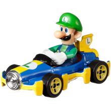 Hot Wheels Mario Kart Luigi, Mach 8 Vehicle