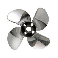 Quicksilver Q4 14.6" Diameter X 23" Pitch, 4-Blade Stainless Steel Propeller, Right Hand Rotation by Mercury Marine