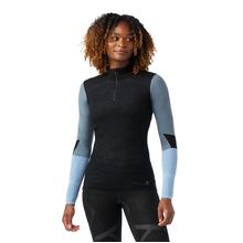 Women's Intraknit Thermal Merino Base Layer Colorblock 1/4 Zip by Smartwool in Los Angeles CA