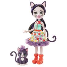 Enchantimals Ciesta Cat Doll & Climber Figure by Mattel