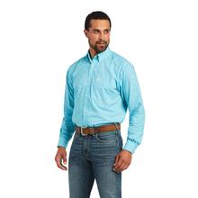 Men's Solid Slub Classic Fit Shirt