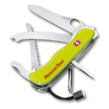 Rescue Tool Victorinox pocket knife (Yellow, 4 in)