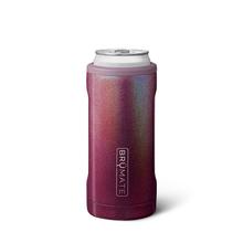 Hopsulator Slim 12oz | Glitter Merlot by BrüMate