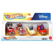 Hot Wheels Racerverse, Set Of 4 Die-Cast Hot Wheels Cars With Pop Culture Characters As Drivers by Mattel