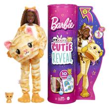 Barbie Cutie Reveal Doll With Kitty Plush Costume & 10 Surprises by Mattel