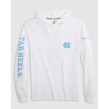 Men's North Carolina Eddie T-Shirt Hoodie by Johnnie-O