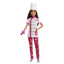 Barbie Doll & Accessories, Career Pastry Chef Doll by Mattel
